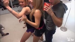 College sluts strip and get fucked into heaven Thumb