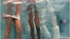 Lesbians dip in the pool Thumb