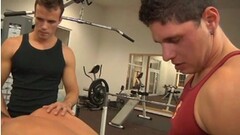 Hot jocks cooling up after workout enjoy hardcore gay orgy fuck Thumb