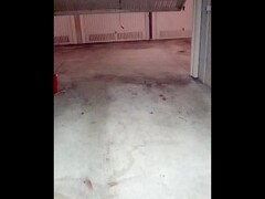 pee in the garage with the door open Thumb