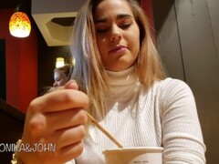 Playing With Lush in Public #3 Swallowing Cum in Change Room!! xxx Thumb