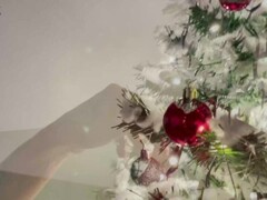 X-mas Blowjob with cum in mouth by Lullu Gun Thumb