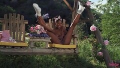 Hazel Grace Spreads Her Sexy Legs Thumb