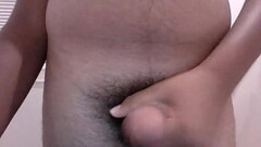 Hot indian boy strokes cute small cock Thumb