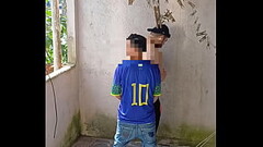 Pr&eacute_via - &quot_Funcionario&quot_ da Biqueira Dotado Me Come Na Laje Com os da Quebrada Assistindo Tudo (COMPLETO NO SHEER E XVIDEOS RED) Maloka de 20cm veio e quis me comer no pelo ali mesmo no quintal Thumb