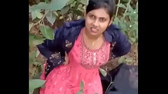 Mangal in the jungle, she made her pussy red after fucking her stepsis in clear audio Voice Thumb