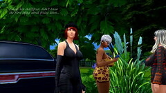 SIMS 4: Ruby &amp_ Doris meet The Roadfuckers Thumb