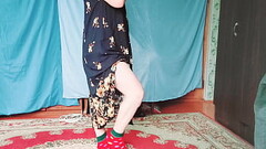 Hot Blonde Gay in Milf Dress Youtuber CrossdresserKitty Thumb