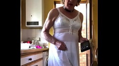 Electro-Stim of Crossdresser In Lingerie - Johanna Clayton Thumb