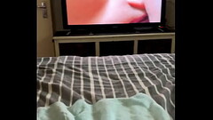 Playing with my cock while watching XVIDEOS Thumb