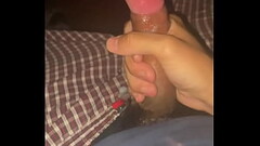 Solo masturbation with a surprise at the end Thumb