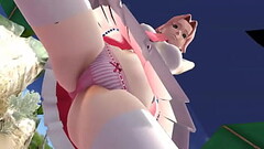 Sakura Haruno and Videl MMD: Cakeface Thumb