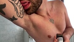 I shave my body and my cock!! Thumb