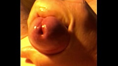 Solo Masturbation With Cock Ring Tease Thumb