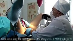 Girl examined at a gynecologist&#039_s - stormy orgasm Thumb